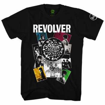 Merch The Beatles: Maglietta Revolver Montage