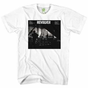 Merce The Beatles: The Beatles Unisex T-shirt: Revolver Studio (small) S