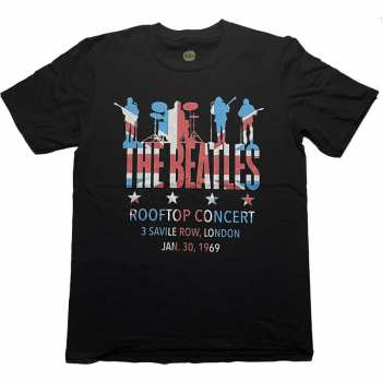 Merch The Beatles: Maglietta Rooftop Flag