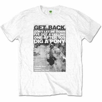 Merch The Beatles: Maglietta Rooftop Shot 
