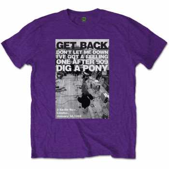 Merch The Beatles: Maglietta Rooftop Shot 