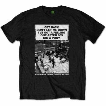 Merch The Beatles: Maglietta Rooftop Songs 