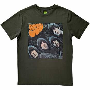 Merce The Beatles: The Beatles Unisex T-shirt: Rubber Soul Album Cover (small) S