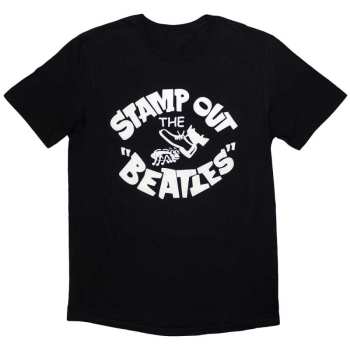 Merce The Beatles: The Beatles Unisex T-shirt: Stamp Out The...  (small) S