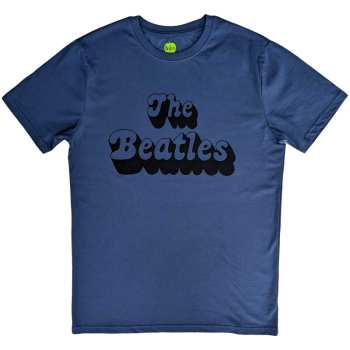 Merch The Beatles: Maglietta Text Logo The Beatles Shadow