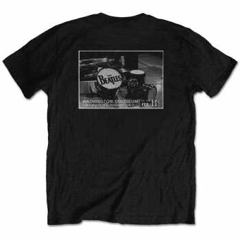 Merce The Beatles: Tričko Washington Coliseum  S