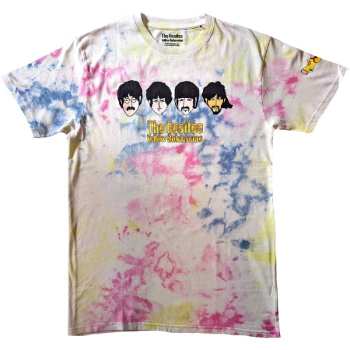 Merch The Beatles: Maglietta Yellow Submarine Heads & Apple Bonkers