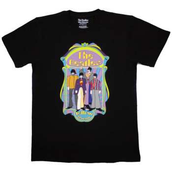 Merch The Beatles: Maglietta Yellow Submarine Sub Band Frame V2
