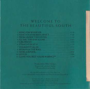 CD The Beautiful South: Welcome To The Beautiful South