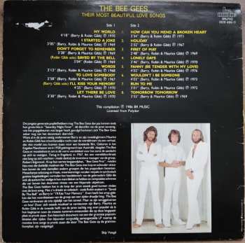 LP Bee Gees: Their Most Beautiful Love Songs