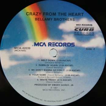 LP Bellamy Brothers: Crazy From The Heart