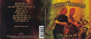 CD The Bennett Brothers: Not Made For Hire
