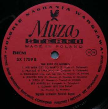 LP Czesław Niemen: The Best Of Niemen