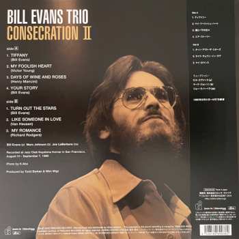 LP The Bill Evans Trio: Consecration II LTD
