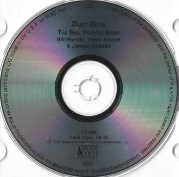 CD The Bill Horvitz Band: Dust Devil