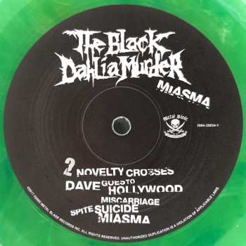 LP The Black Dahlia Murder: Miasma CLR | LTD
