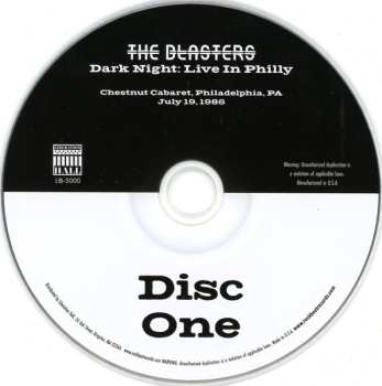 2CD The Blasters: Dark Night: Live In Philly