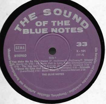 LP The Blue Notes: The Sound Of The Blue Notes