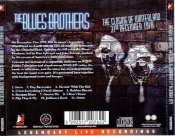 CD The Blues Brothers: The Closing Of Winterland 31st December 1978