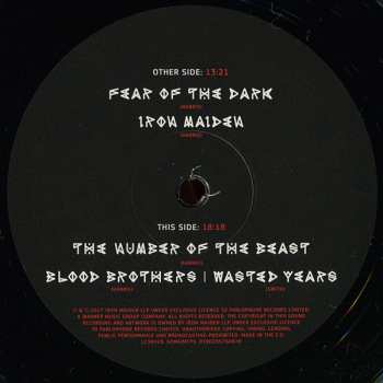 3LP Iron Maiden: The Book Of Souls: Live Chapter
