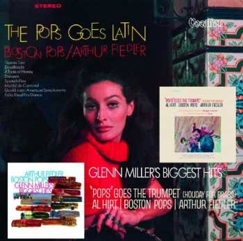 2CD The Boston Pops Orchestra: Pops Goes The Trumpet, Pops Goes Latin & Glenn Miller's Biggest Hits