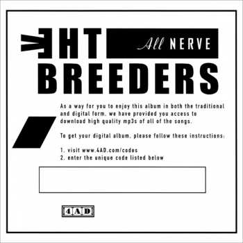 LP The Breeders: All Nerve LTD | CLR