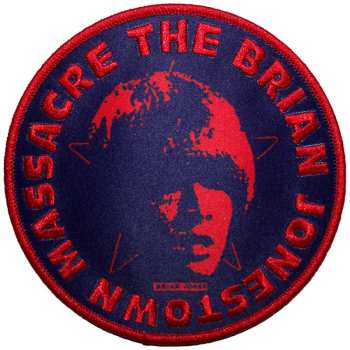 Merch The Brian Jonestown Massacre: Applicazione Circle Face Navy Blue