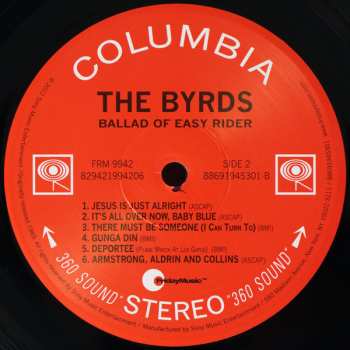 LP The Byrds: Ballad Of Easy Rider