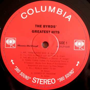 LP The Byrds: The Byrds' Greatest Hits