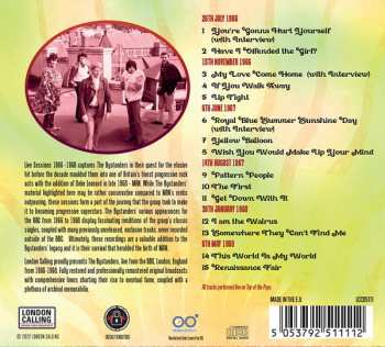 CD The Bystanders: The Live Sessions 1966-1968 DIGI