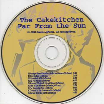 CD The Cakekitchen: Far From The Sun
