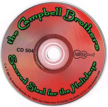 CD The Campbell Brothers: Sacred Steel For The Holidays