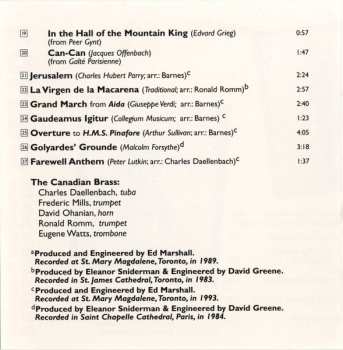 CD The Canadian Brass: Bolero And Other Classical Blockbusters