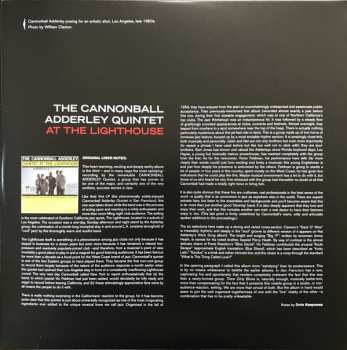 LP The Cannonball Adderley Quintet: At The Lighthouse LTD