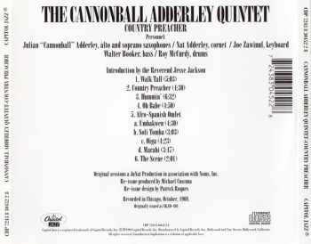 CD The Cannonball Adderley Quintet: Country Preacher