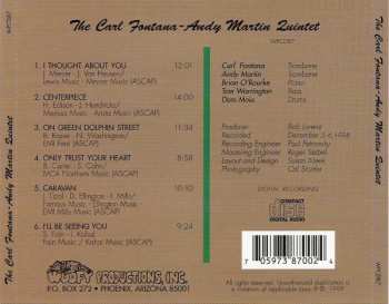 CD The Carl Fontana - Andy Martin Quintet: Live At Capozzoli's