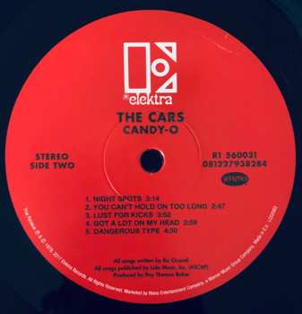 2LP The Cars: Candy-O