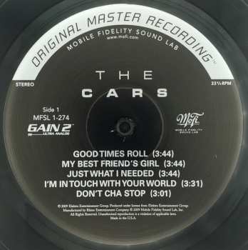 LP The Cars: The Cars LTD | NUM