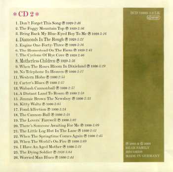 12CD/Set di cofanetti The Carter Family: In The Shadow Of Clinch Mountain