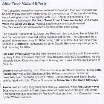 CD The Cascades: Rhythms Of Their Reign 1962-1966