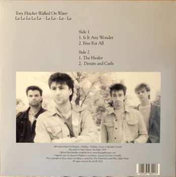 LP The Chameleons: Tony Fletcher Walked On Water La La La La La - La La - La - La CLR