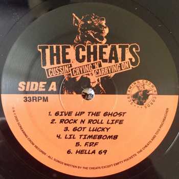 LP The Cheats: Cussin' Crying 'N' Carrying On