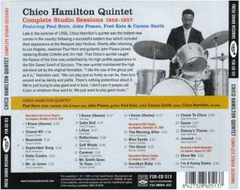 CD The Chico Hamilton Quintet: Complete Studio Sessions 1956-1957