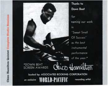 CD The Chico Hamilton Quintet: Complete Studio Sessions 1956-1957