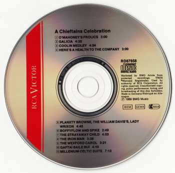CD The Chieftains: A Chieftains Celebration