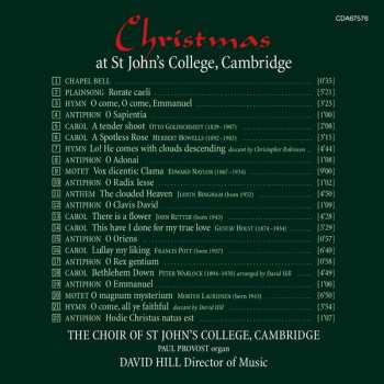 CD David Hill: Christmas At St John's
