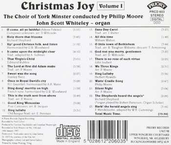 CD York Minster Choir: Christmas Joy: Volume One