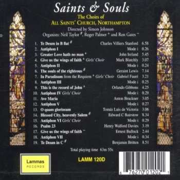 CD The Choirs Of All Saints Northampton: Saints & Souls