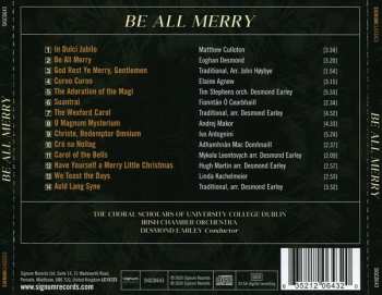 CD Irish Chamber Orchestra: Be All Merry