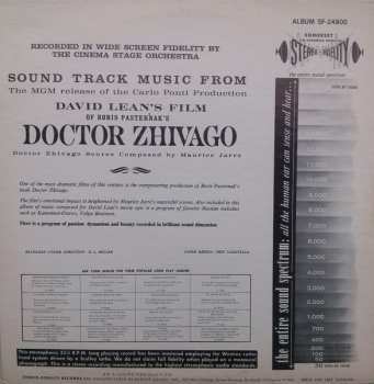 LP The Cinema Sound Stage Orchestra: Sound Track Music From Doctor Zhivago